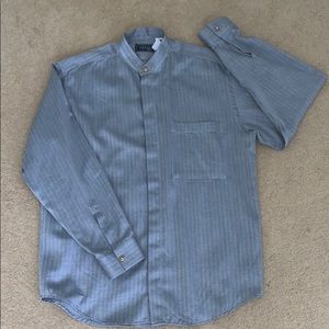 VERSACE MENS CLASSIC V2 DRESS SHIRT SIZE 42